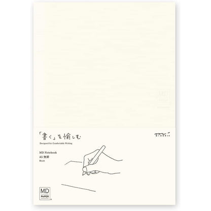 [On Hand] Midori MD Note Cover and Notebook - Grid / Blank / Ruled / Lined / A6 / B6 / A5
