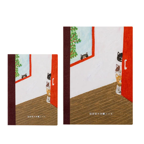 Hobonichi Lined, Blank, Graph Grid Notebook A6 A5