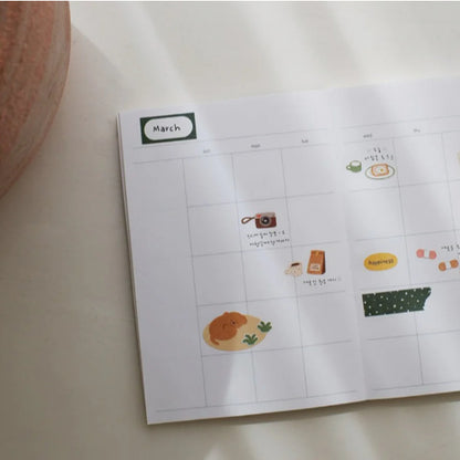 Suatelier Korea Daily Deco Stickers - Various Designs