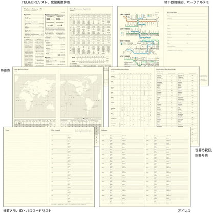 [On Hand] Midori 2024 Professional Diary Notebook Planner