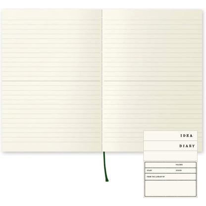 [On Hand] Midori MD Note Cover and Notebook - Grid / Blank / Ruled / Lined / A6 / B6 / A5