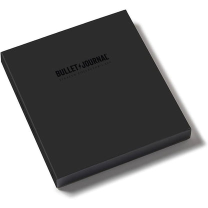 Leuchtturm1917 Bullet Journal Stealth Collector's Set - All Black Notebook Drehgriffel Pen Pen Loop
