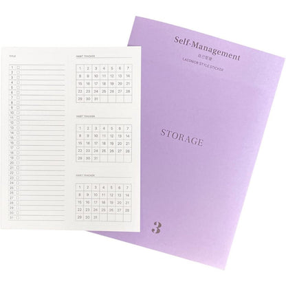 Laconic Style Notebook Stickers