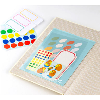 Hobonichi Add-on Pocket Adhesive Clear Envelope for Notebook