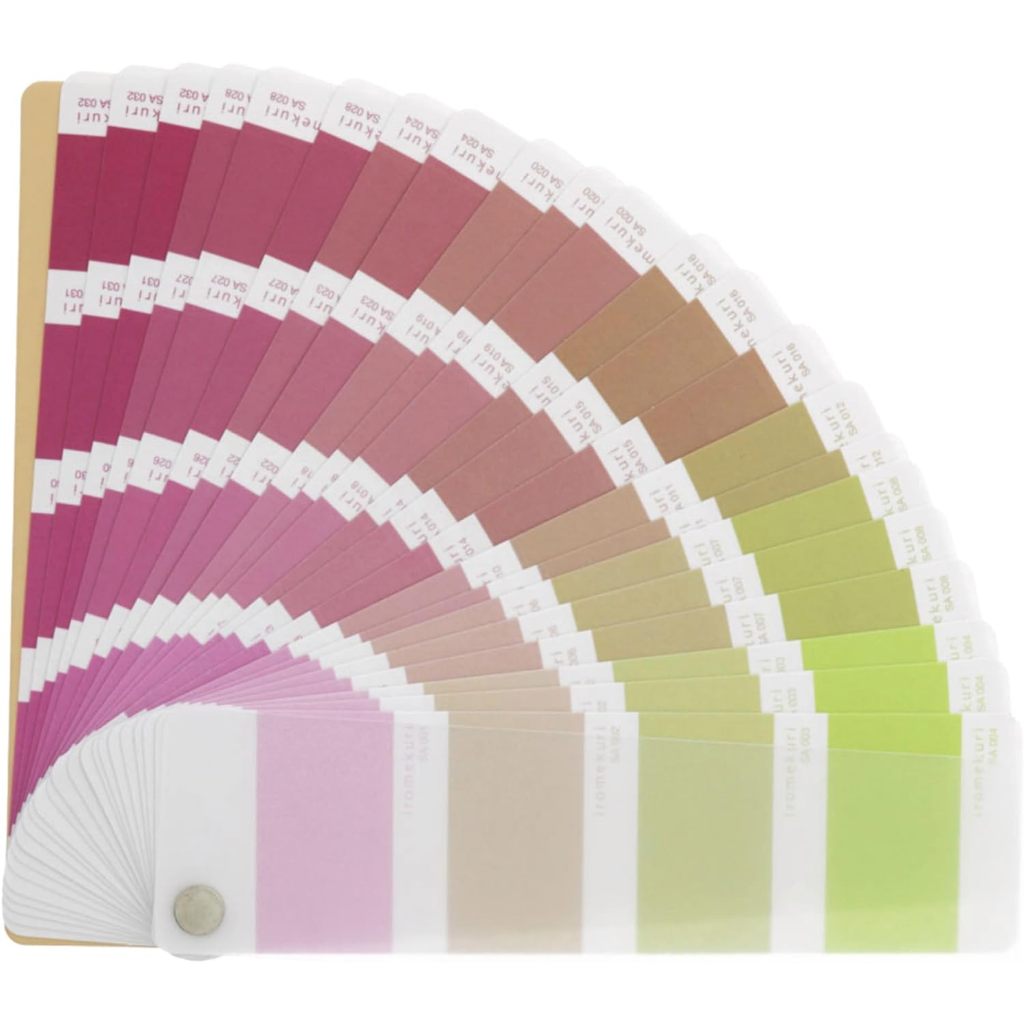Sunstar Iromekuri Color Sample Book Sticker Seal Pantone
