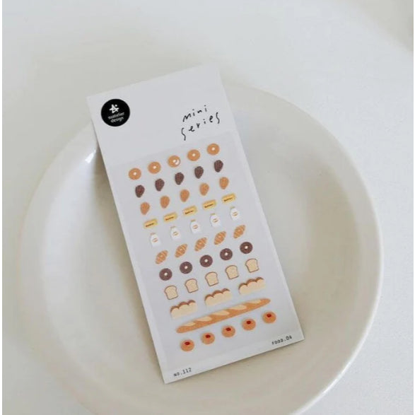 Suatelier Korea Mini Series / Plain / Seal Stickers / Sticky Memo
