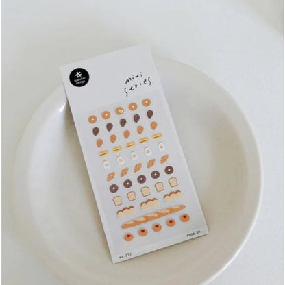 Suatelier Korea Mini Series / Plain / Seal Stickers / Sticky Memo