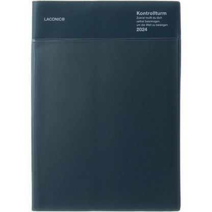 Laconic 2024 Weekly Vertical + Memo Pocket Planner Notebook