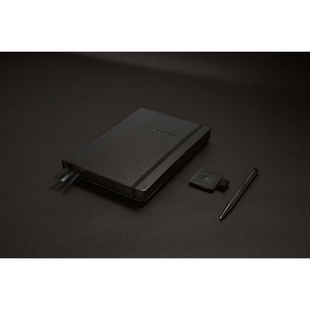 Leuchtturm1917 Bullet Journal Stealth Collector's Set - All Black Notebook Drehgriffel Pen Pen Loop