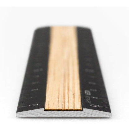 On Hand: Midori Aluminum Wood Ruler 6 inches (15 cm)