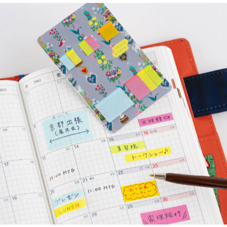 Hobonichi X Yumi Kitagishi Translucent Sticky Notes - Beautiful Wallpaper