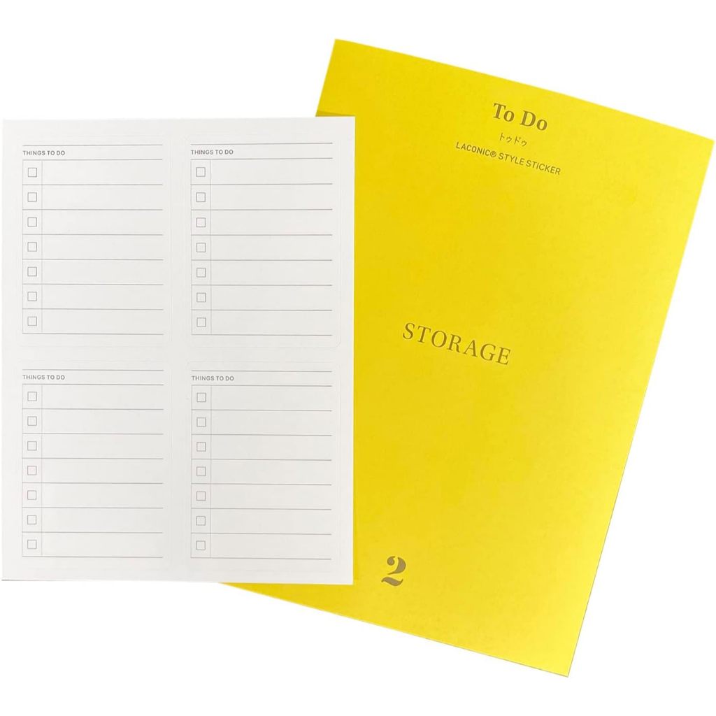 Laconic Style Notebook Stickers