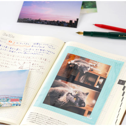 Hobonichi Add-on Pocket Adhesive Clear Envelope for Notebook