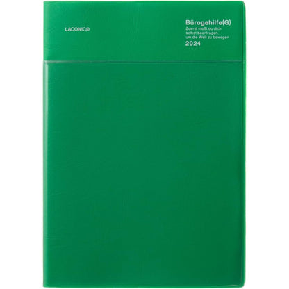 Laconic 2024 Weekly Vertical + Memo Pocket Planner Notebook