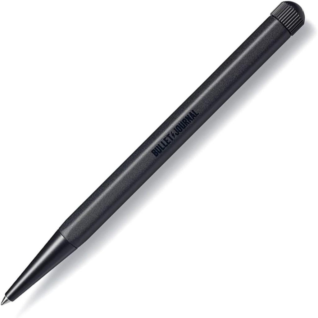 Leuchtturm1917 Bullet Journal Stealth Collector's Set - All Black Notebook Drehgriffel Pen Pen Loop