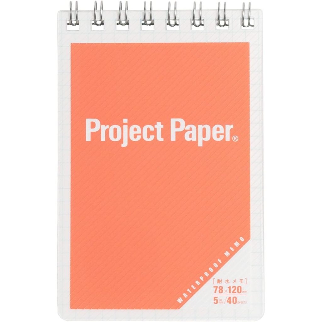 Okina Project B7 Water Resistant Grid Notebook