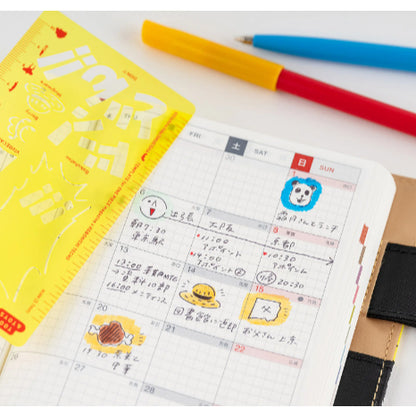 Hobonichi Stencils / Ruler / Writing Tool