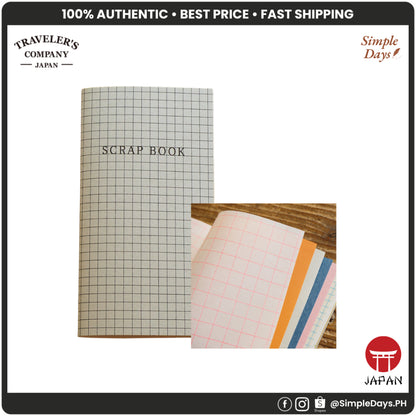(Limited!) Mizushima x Traveler's Company Iloilo Paper Scrapbook Notebook - Regular Size