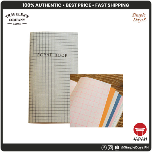 (Limited!) Mizushima x Traveler's Company Iloilo Paper Scrapbook Notebook - Regular Size
