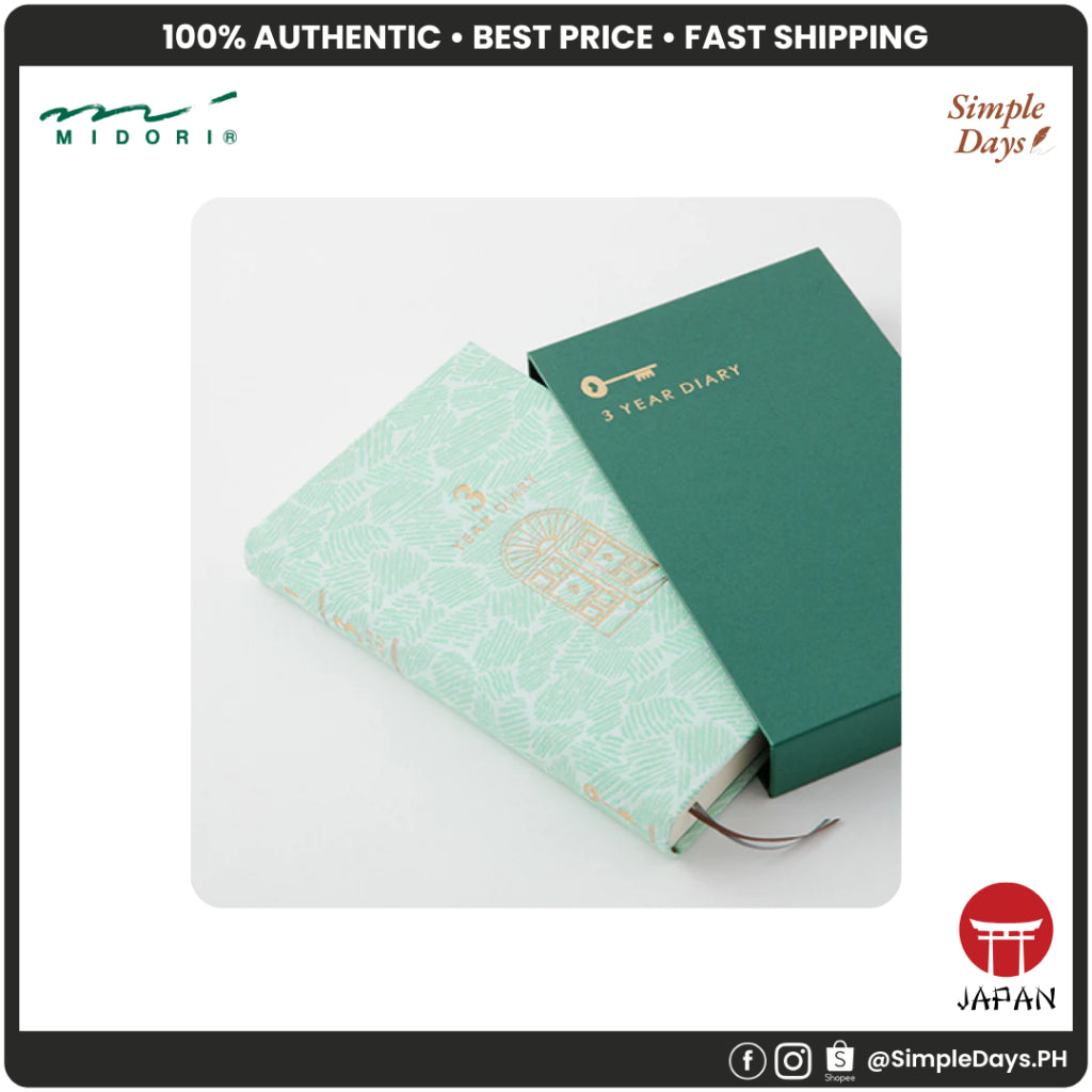 Midori 3 Year Diary Door - 10th Anniversary limited edition