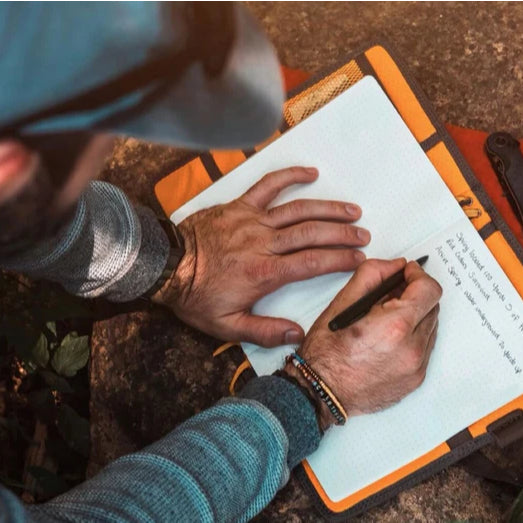 LOCHBY Field Journal 100% VEGAN Cover with A5 Tomoe River Paper Notebook Dot Grid