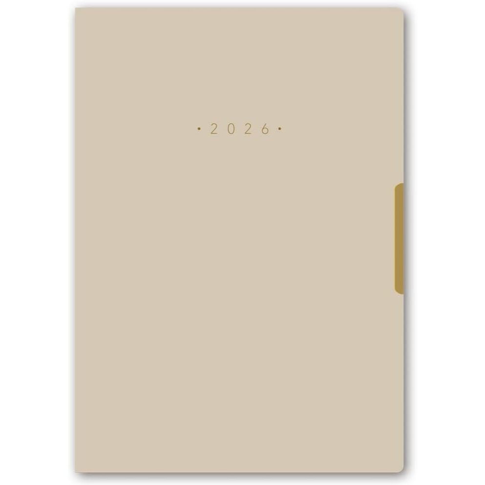 NOLTY Ecri Plus 2026 Planner Notebook - Monthly + Weekly Grid - B6 Size - 2319 / 2320