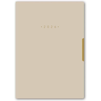 NOLTY Ecri Plus 2026 Planner Notebook - Monthly + Weekly Grid - B6 Size - 2319 / 2320