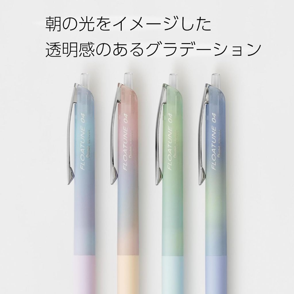 Pentel FLOWTUNE (Limited Edition) Oil Based Ballpoint Pen, 0.4mm Black