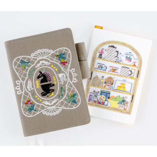 Hobonichi Pencil Board - Happy Tea Time - Iyo Okumi - For A6 / A5 / Weeks Size Notebook