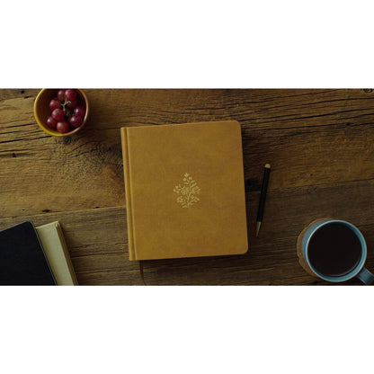 Crossway ESV Journaling Study Bible Hardcover TruTone Nubuck Caramel