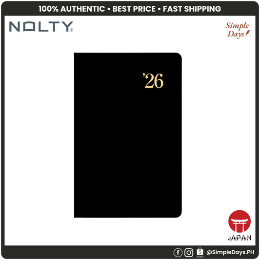 NOLTY 2026 Planner - Weekly Horizontal Left + Memo - Efficiency Pocket Notebook - 1111 / 1211