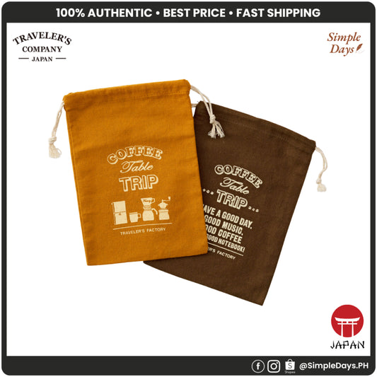 TF Traveler's Factory Coffee Bag - Cotton Tote Pouch