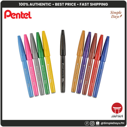 Pentel Brush-Touch Felt Tip Pen