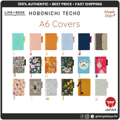 Hobonichi (A6) Techo Cover - For Original / Planner Notebooks