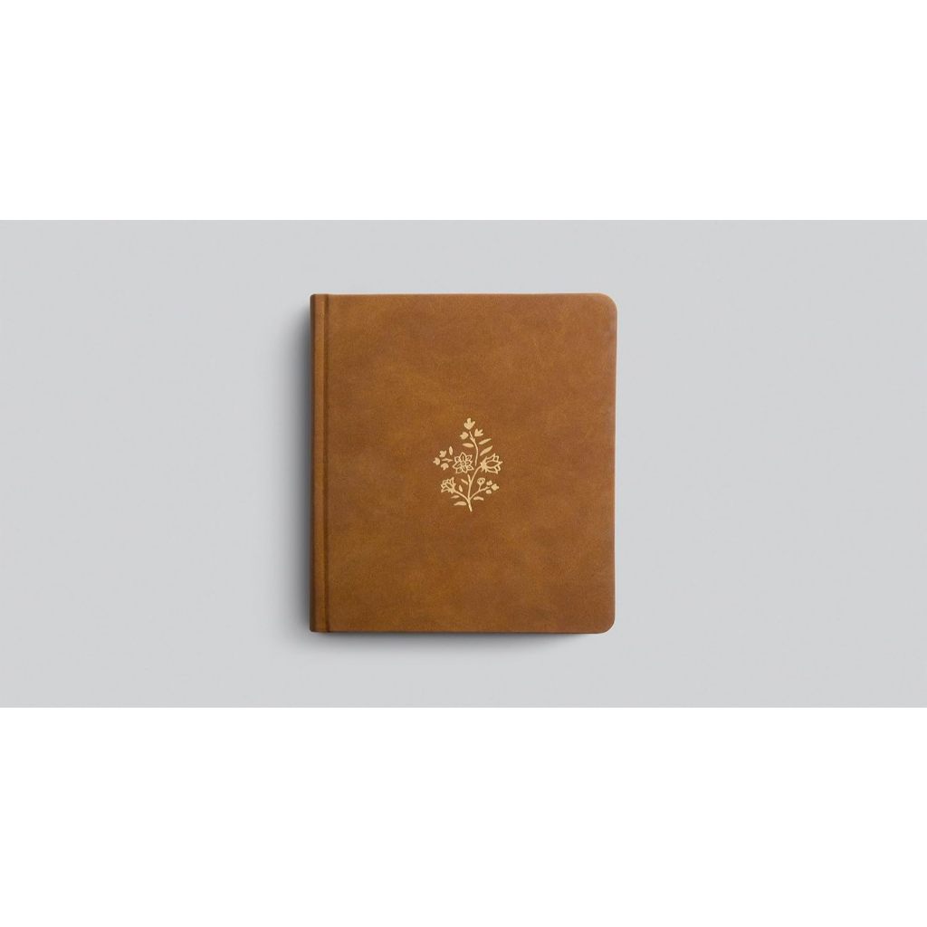 Crossway ESV Journaling Study Bible Hardcover TruTone Nubuck Caramel