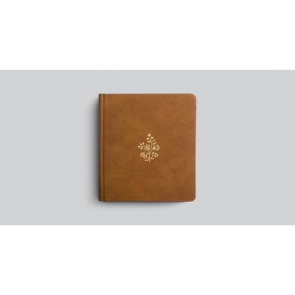 Crossway ESV Journaling Study Bible Hardcover TruTone Nubuck Caramel