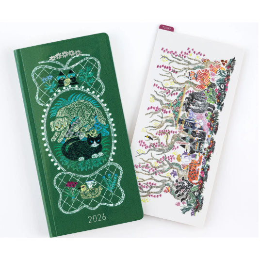 Hobonichi Pencil Board - Happy Tea Time - Iyo Okumi - For A6 / A5 / Weeks Size Notebook