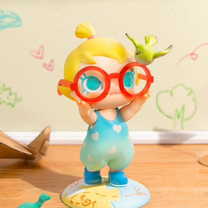 POP MART Baby Molly When I was Three! Series, Blind Box Figures, Random Design, Collectible Toys