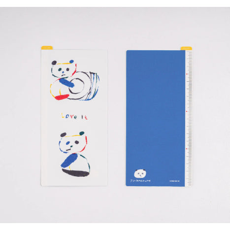 Hobonichi Pencil Board - Love it Panda - For A6 / A5 / Weeks Size Notebook