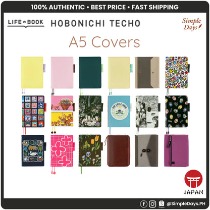 Hobonichi (A5) Techo Cover - For Cousin Planner Notebooks