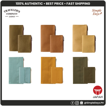 TF Traveler's Notebook Cotton / Paper Cloth Zipper Case