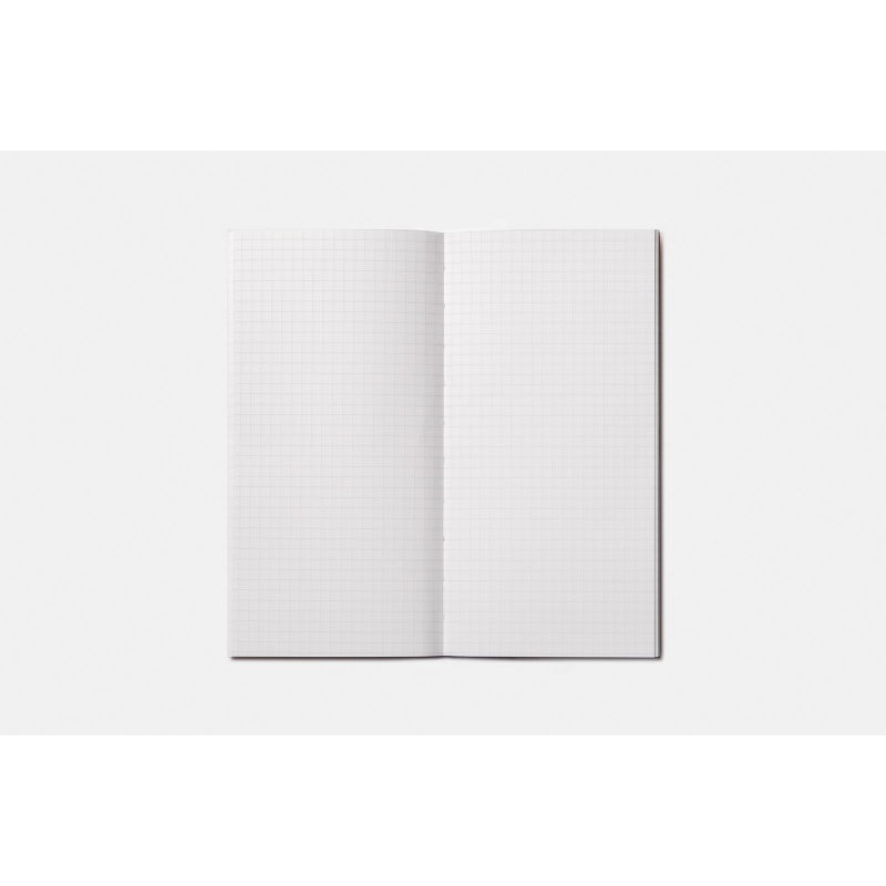 TOOLS to LIVEBY Notebook - Tomoe River Paper - Letterpress Machine (Dot) - Spiral Staircase (Grid)