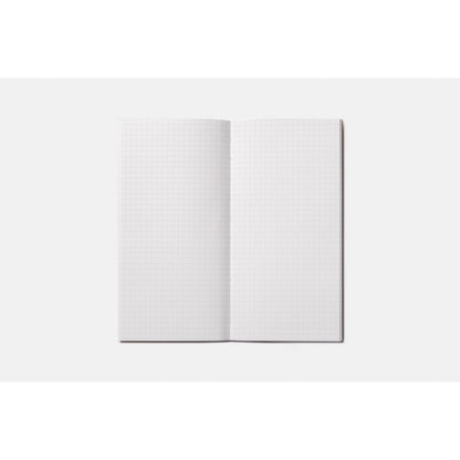 TOOLS to LIVEBY Notebook - Tomoe River Paper - Letterpress Machine (Dot) - Spiral Staircase (Grid)