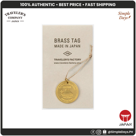 Traveler's Factory Brass Charm for Traveler's Company Notebook