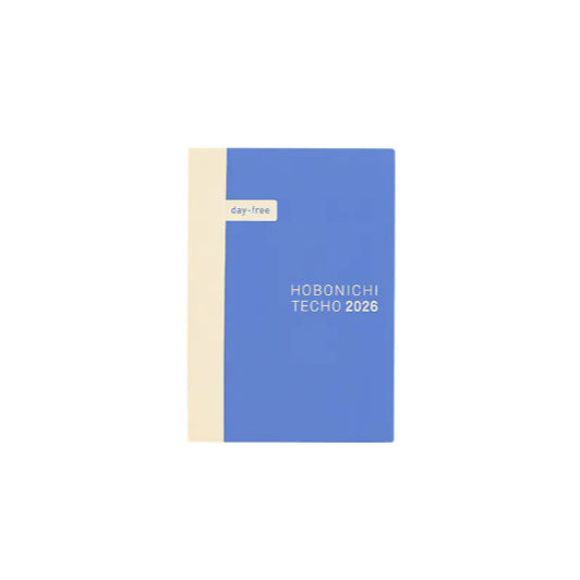 HOBONICHI 2026 Techo Original / Planner English / Cousin / Avec / Day Free / 5 Year / One Piece Note