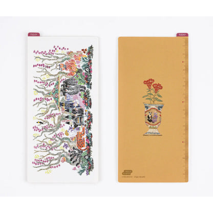 Hobonichi Pencil Board - Happy Tea Time - Iyo Okumi - For A6 / A5 / Weeks Size Notebook