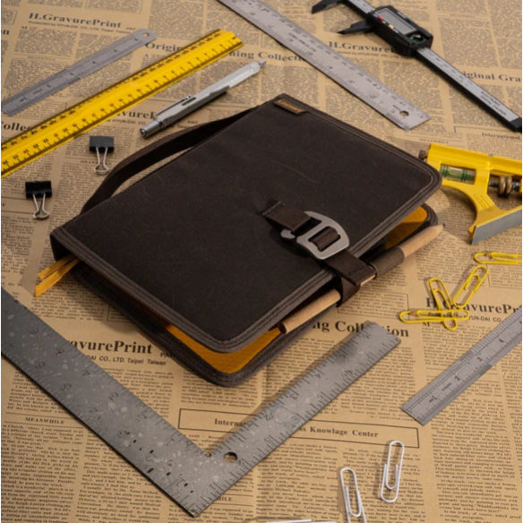 LOCHBY Field Journal 100% VEGAN Cover with A5 Tomoe River Paper Notebook Dot Grid