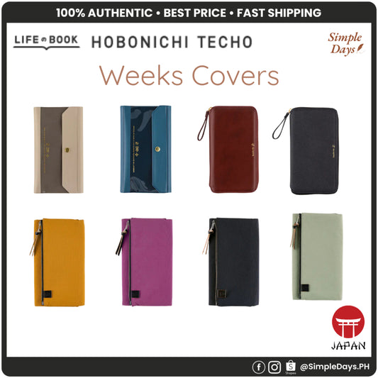 Hobonichi WEEKS Cover - For Weeks Techo Planner Notebooks