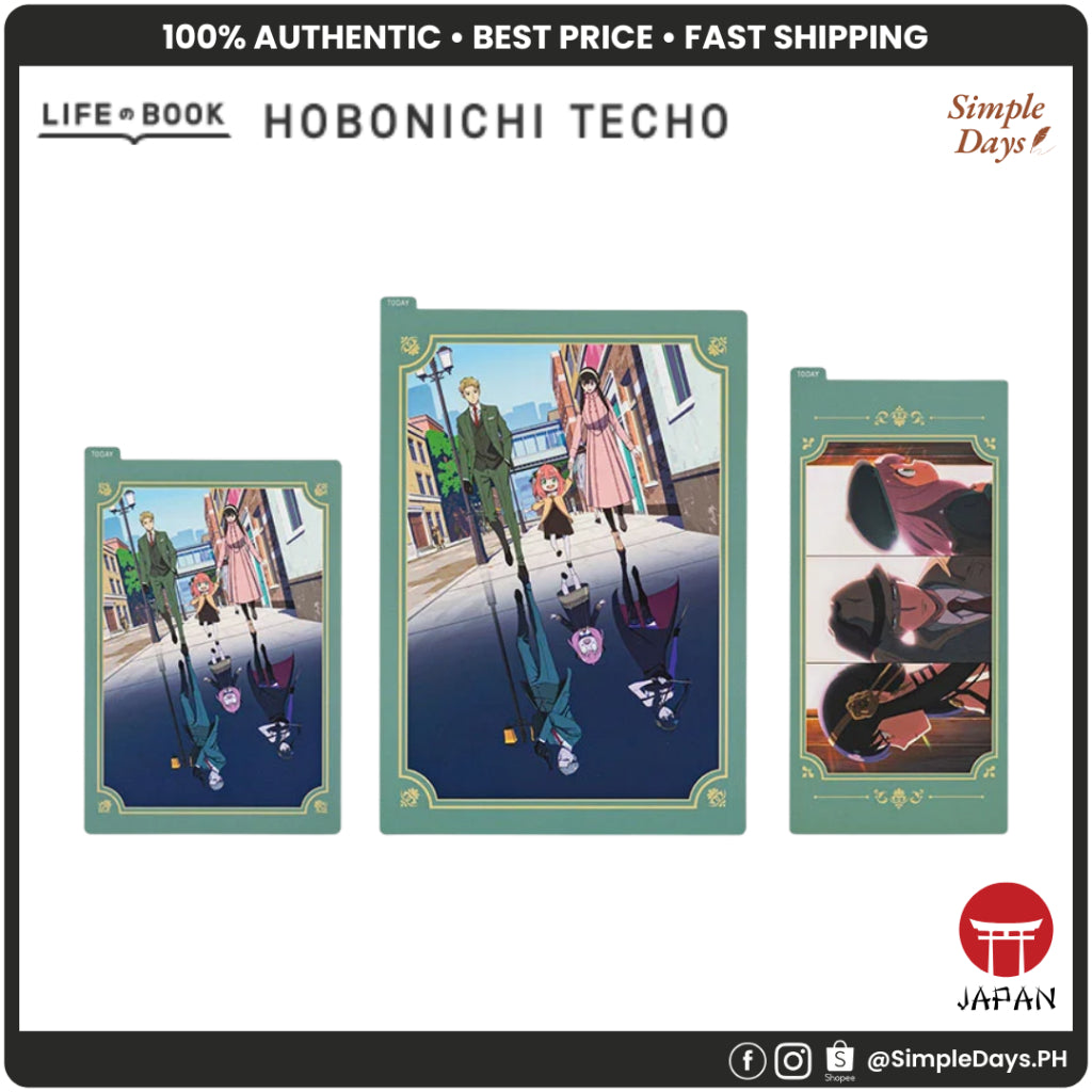 Hobonichi Pencil Board - SPY x FAMILY - For A6 / A5 / Weeks Size Notebook