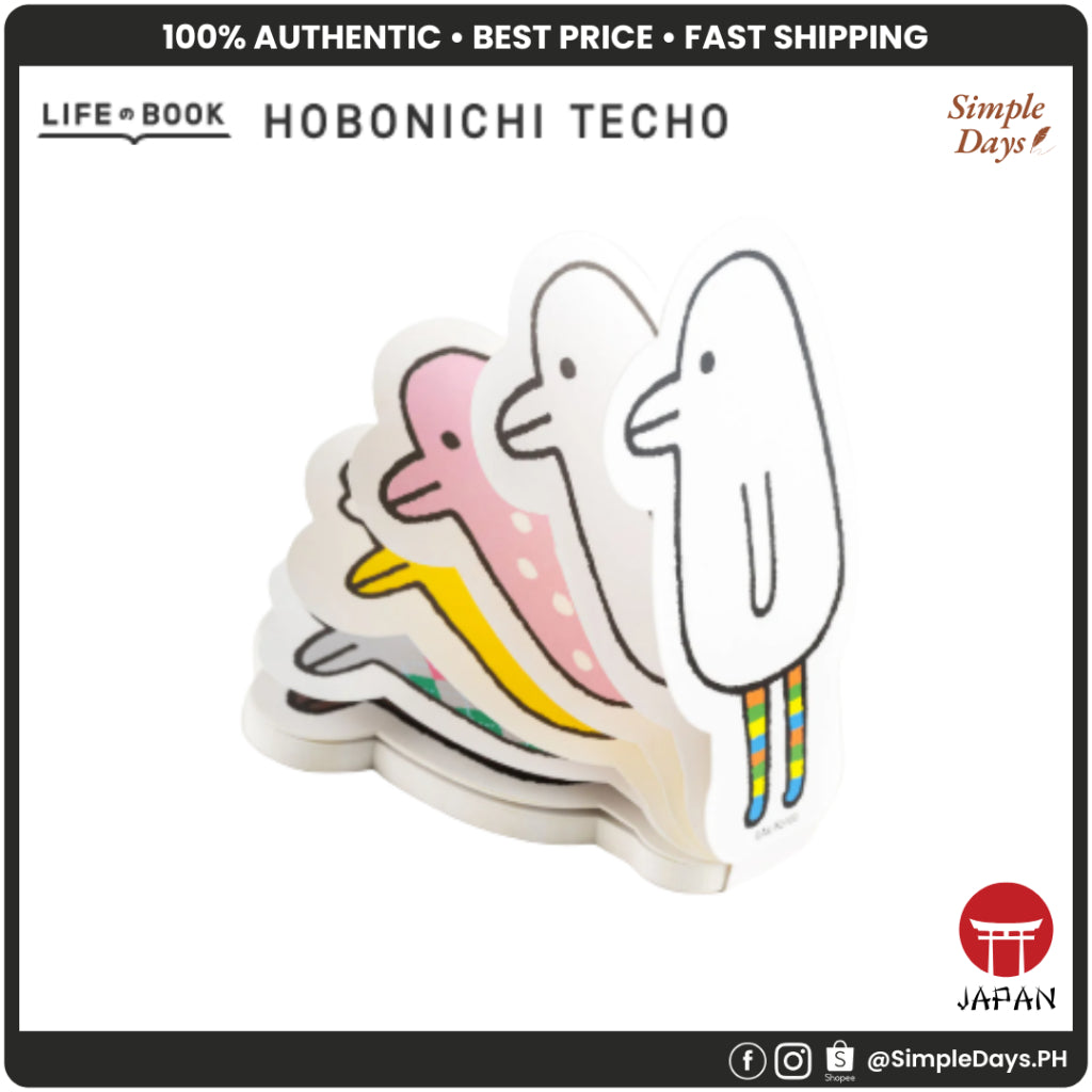 Hobonichi Hobotoridori Die-Cut Memo Pad